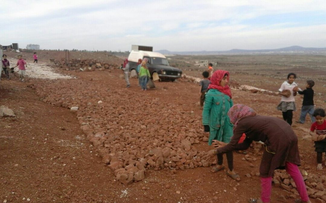 Financement d’une route par SOS Syrie