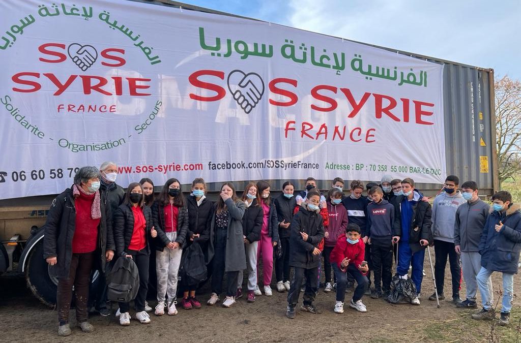 Container en partenariat avec l’association Main Sur Le Coeur