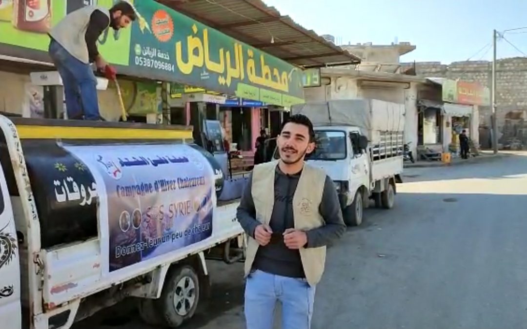 Vidéos : distribution de charbon et de fioul pour chauffer