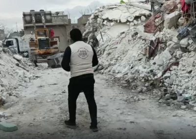 Le secours aux victimes du séisme en vidéo
