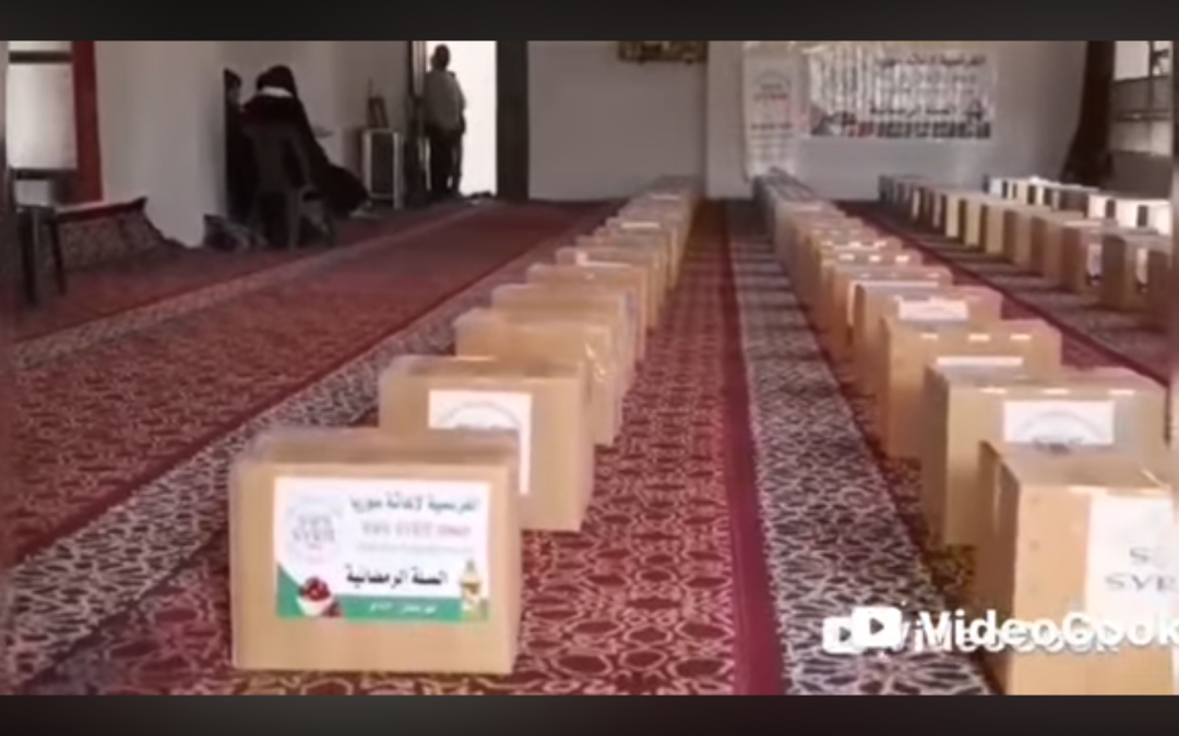 Ramadan 2026 – Colis alimentaires dans le quartier de Al-Hajar al-Aswad, banlieue de Damascus